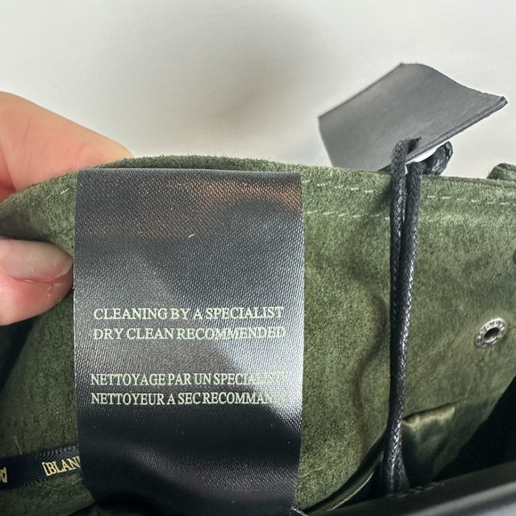 NWT Blank NYC real leather "crocodile tears" skirt - Picture 7 of 9